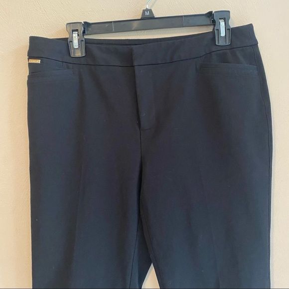 High Rise Black Slacks - Picture 5 of 11